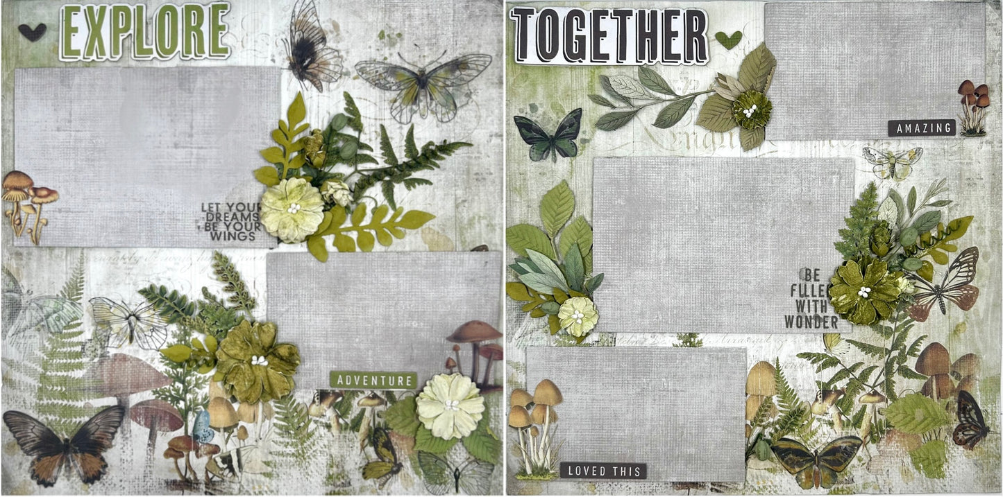 Explore Together 2-Page Layout