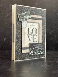 Graphic 45 P.S. I Love You Pop-Up Frame Card Set Monthly Kit 2023 Vol 8