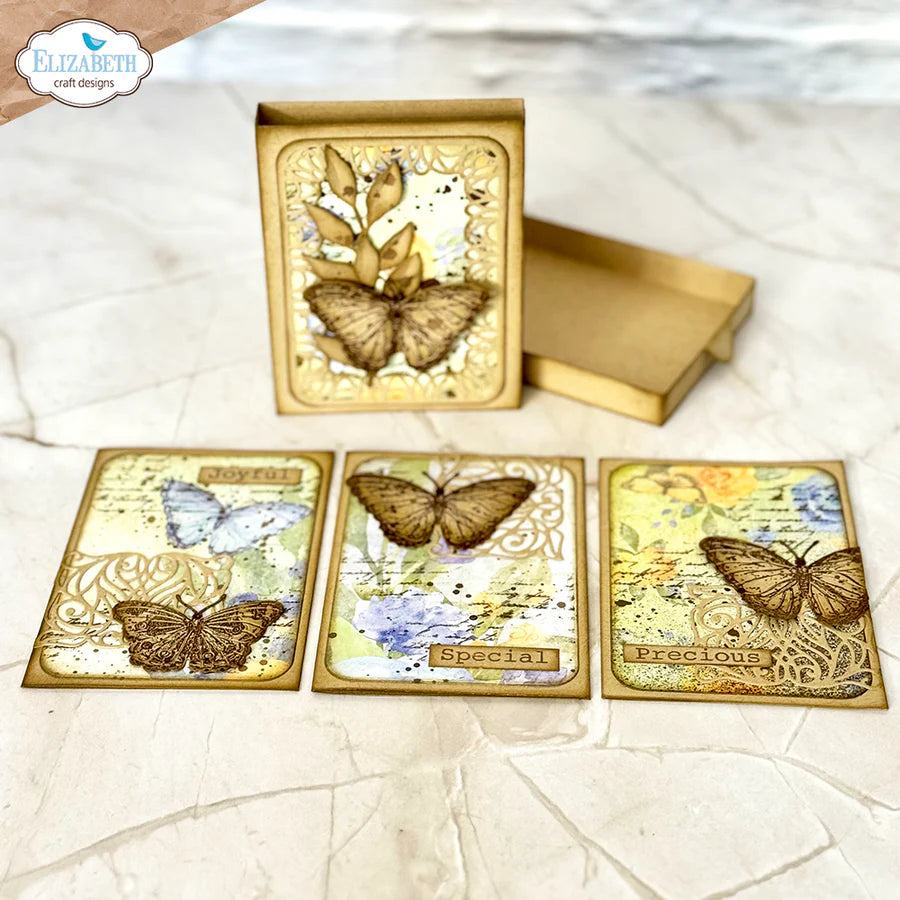 Elizabeth Craft Designs Layered Butterflies Metal Die Set