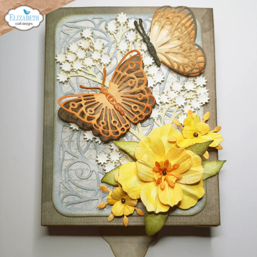 Elizabeth Craft Designs Layered Butterflies Metal Die Set