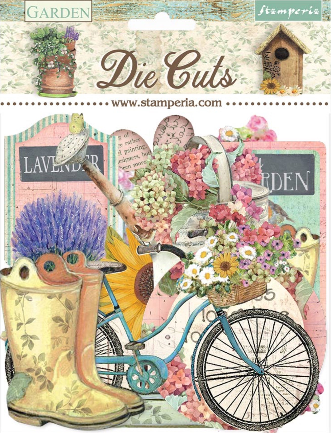 Stamperia Garden Die Cuts