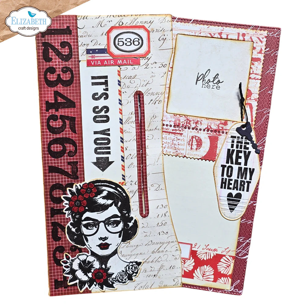 Elizabeth Craft Designs Measurements Stamp Set