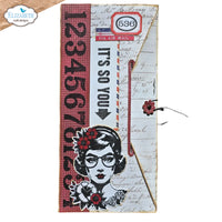 Elizabeth Craft Designs Frida at Home Die & Stamp Set