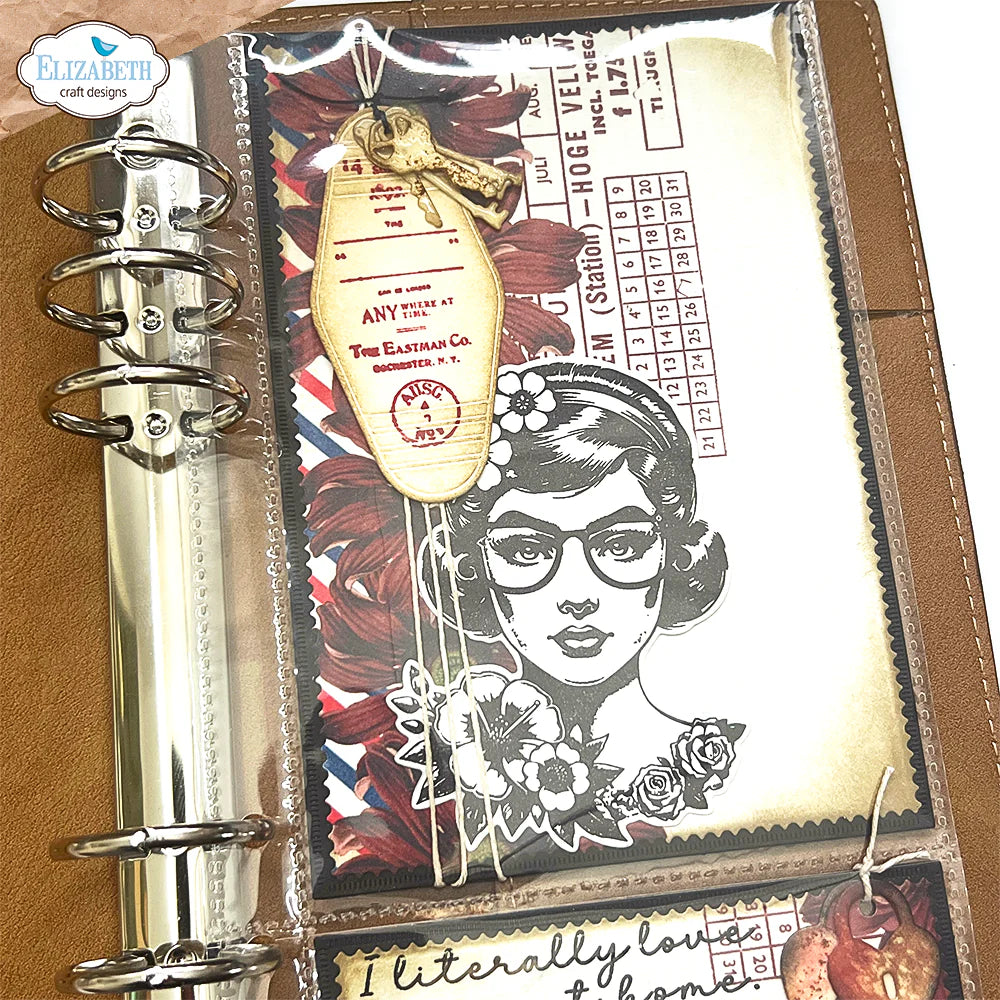 Elizabeth Craft Designs Planner Essentials Pocket Page Fillers 1 - Full Size Postage Stamps