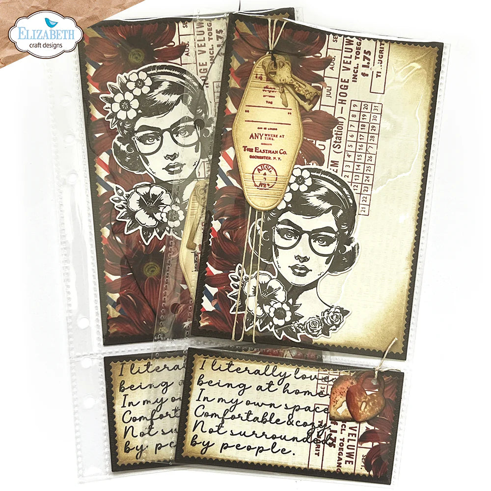 Elizabeth Craft Designs Planner Essentials Pocket Page Fillers 1 - Full Size Postage Stamps