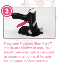 My Sweet Petunia Precision Glue Press