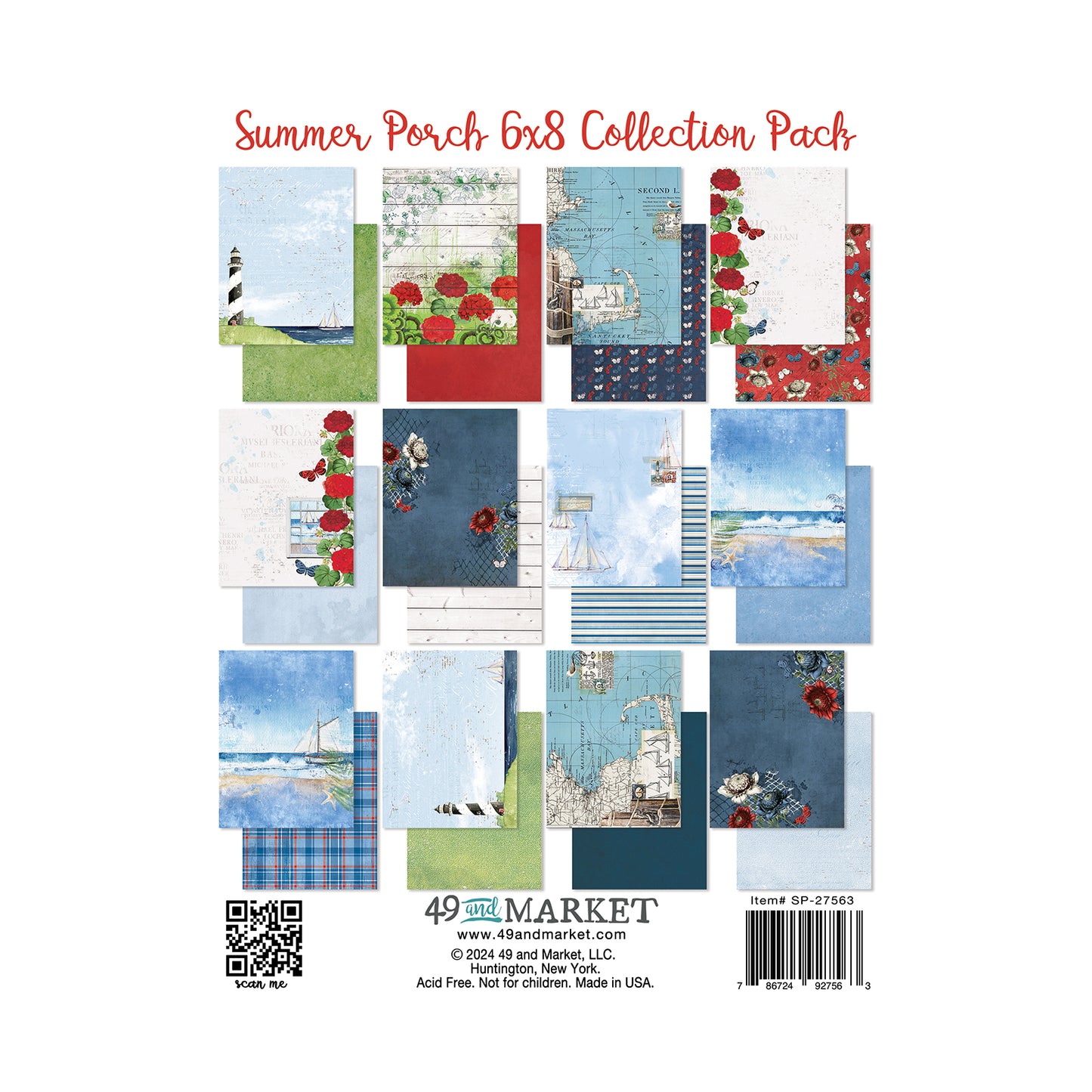 49 & Market Summer Porch 6 x 8 Collection Pack