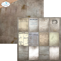 Elizabeth Craft Designs Coffee Dyed Papers 12” x 12” Paper Pack