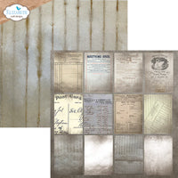 Elizabeth Craft Designs Coffee Dyed Papers 12” x 12” Paper Pack