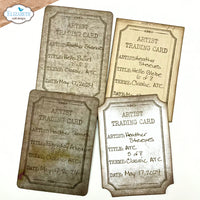 Elizabeth Craft Designs Classic ATC Stamp Set