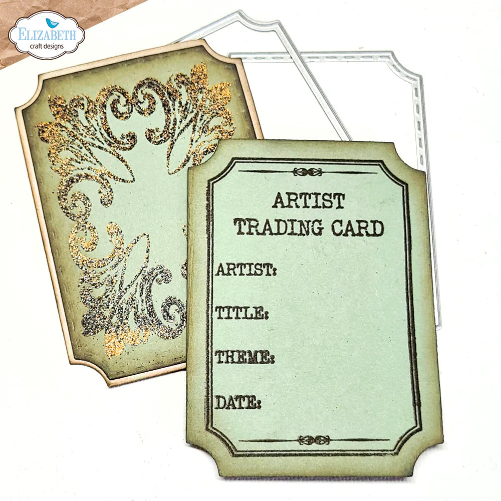 Elizabeth Craft Designs Classic ATC Stamp Set