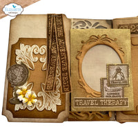 Elizabeth Craft Designs Around The World Die & Stamp Set