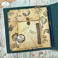 Elizabeth Craft Designs Around The World Die & Stamp Set