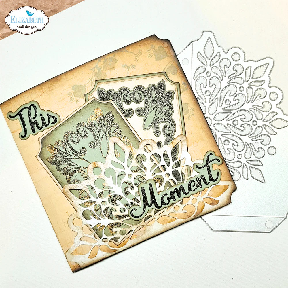 Elizabeth Craft Designs Art Journal Romance Die Set