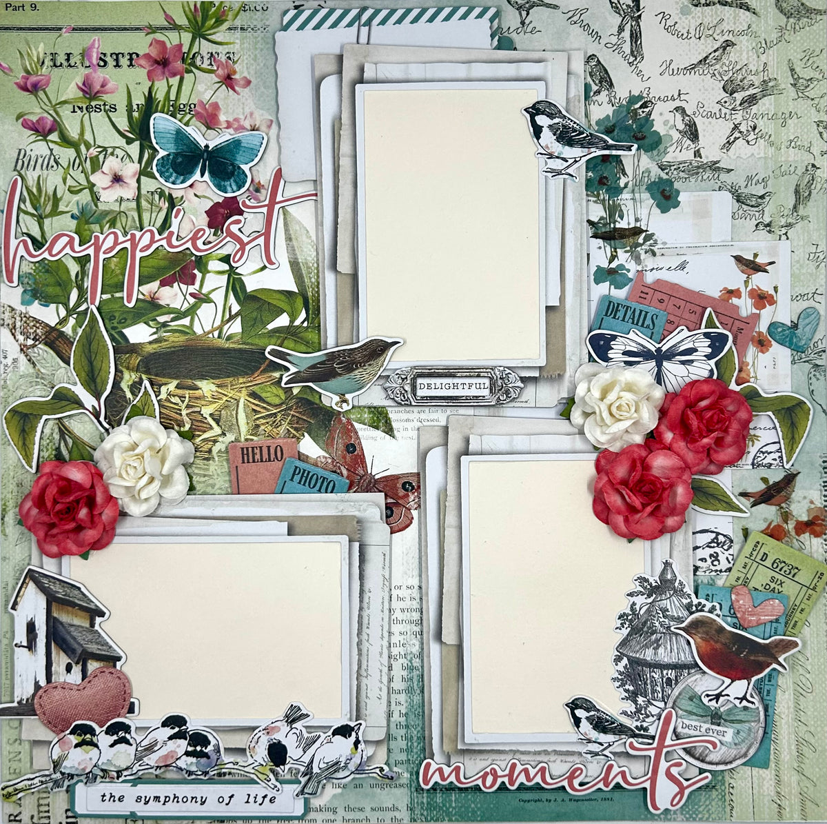 Birdsong 2-Page Layout