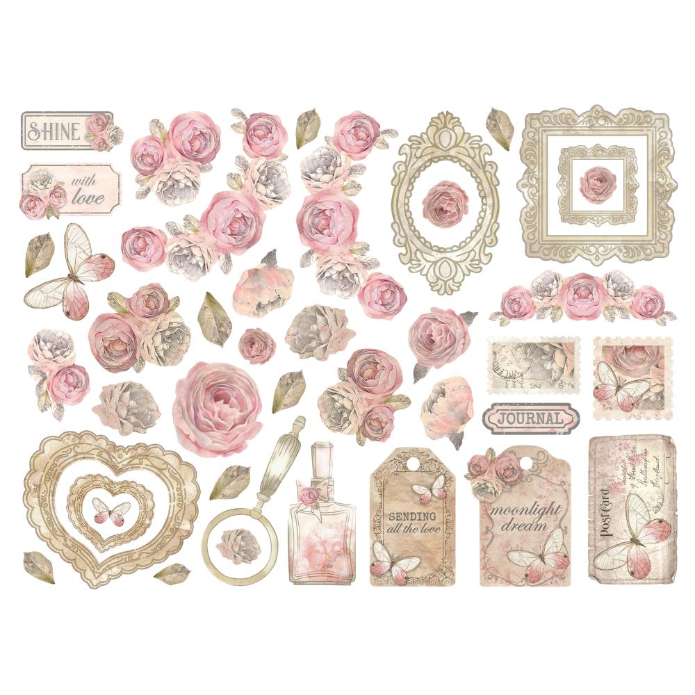 Stamperia Shabby Rose Die Cuts