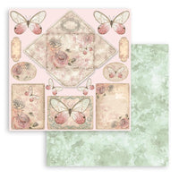 Stamperia Shabby Rose 8” x 8” Paper Pad