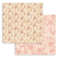 Stamperia Shabby Rose 8” x 8” Paper Pad