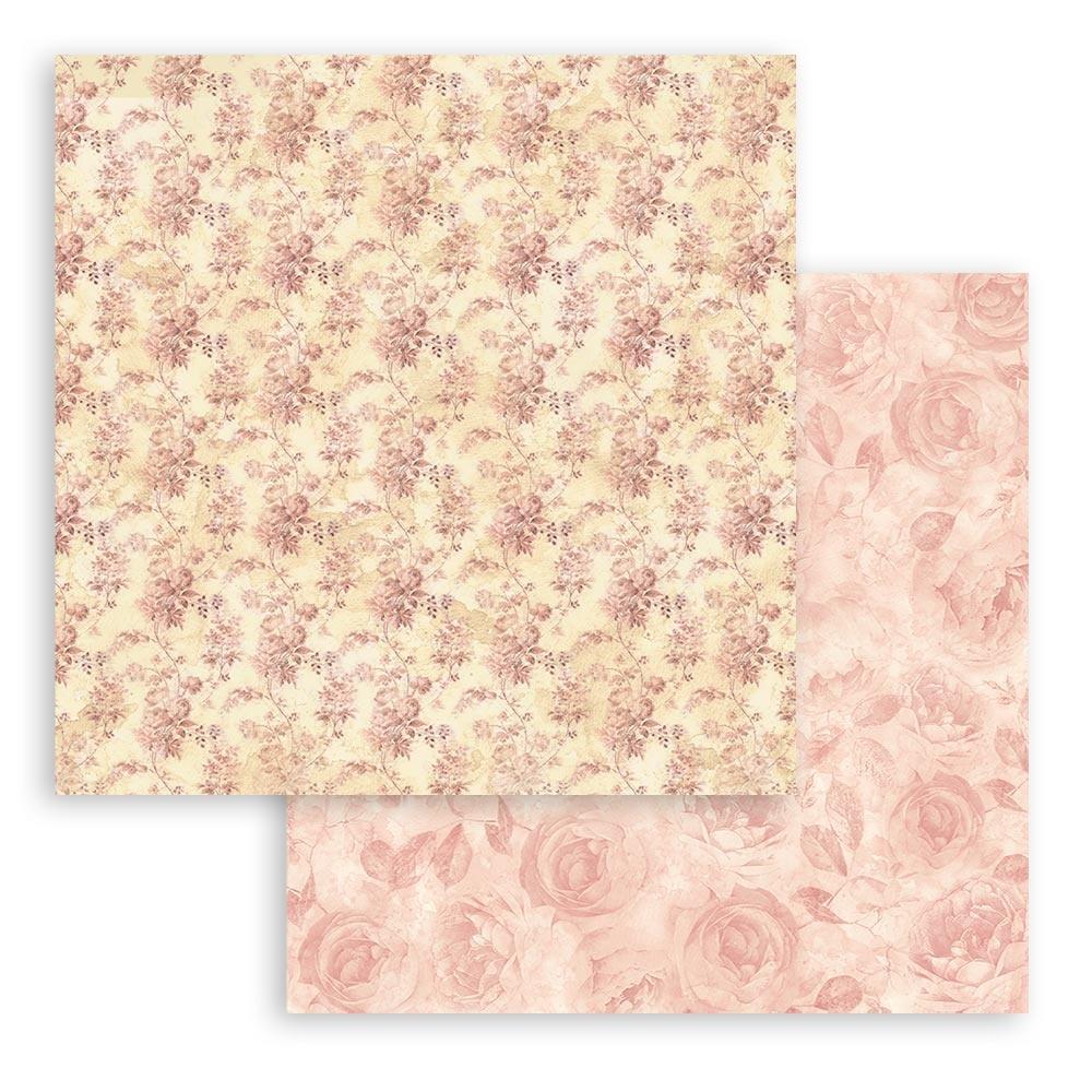 Stamperia Shabby Rose 12” x 12” Paper Pad