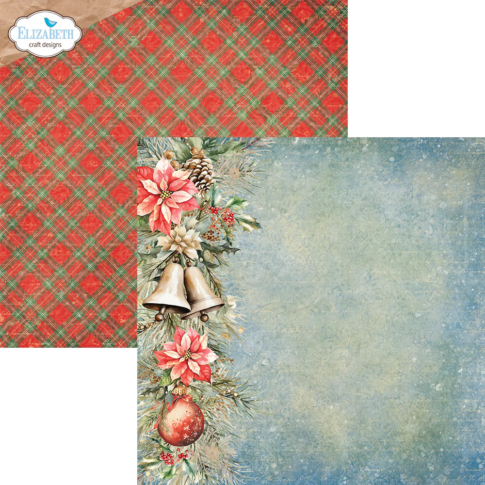 Elizabeth Craft Designs Joyous Christmas 12” x 12” Paper Pack