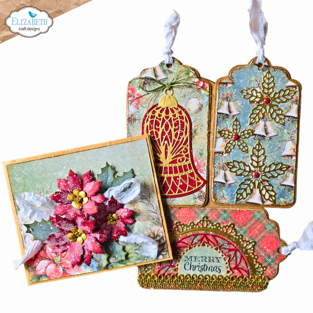 Elizabeth Craft Designs Lace Flowers Metal Die Set