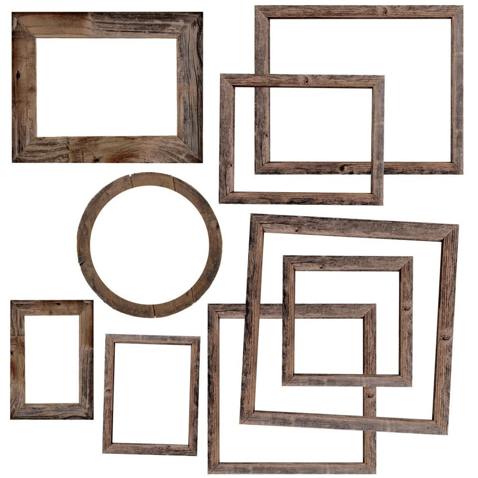 49 & Market Evergreen Season Chipboard Frames