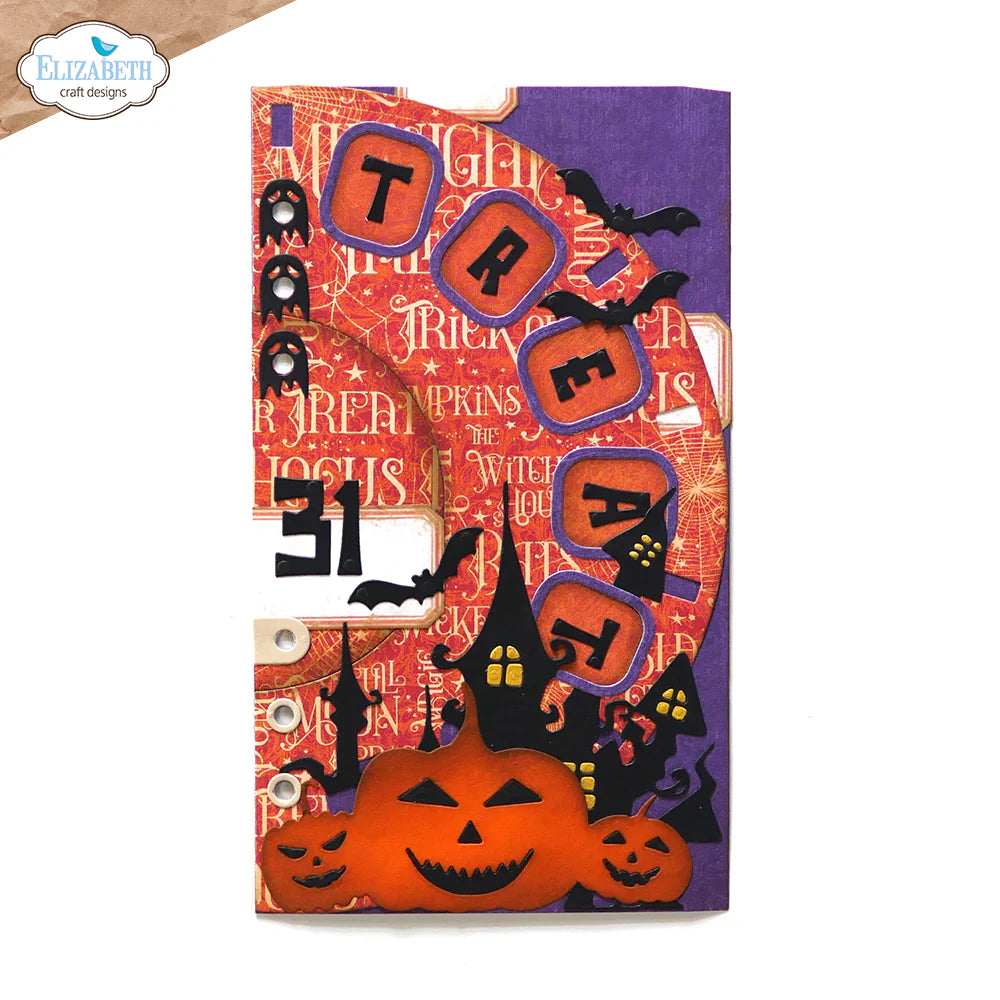 Elizabeth Craft Planner Essentials Juego de Halloween 2