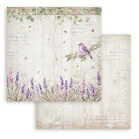 Stamperia Romantic Collection - Lavender 12” x 12” Paper Pad