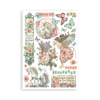 Stamperia Wonderland Washi Pad (8 Sheets)