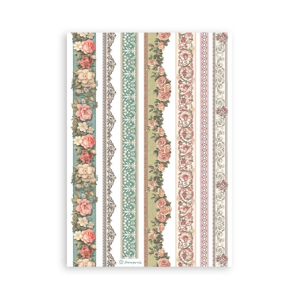 Stamperia Wonderland Washi Pad (8 Sheets)