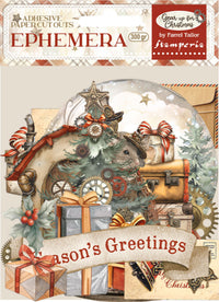 Stamperia Gear up for Christmas Adhesive Ephemera