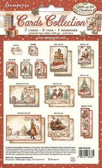 Stamperia Cards Collection - Gear up for Christmas