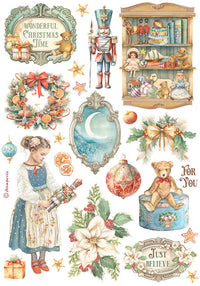 Stamperia The Nutcracker Washi Pad (8 Sheets)