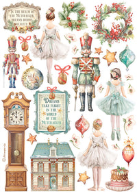 Stamperia The Nutcracker Washi Pad (8 Sheets)