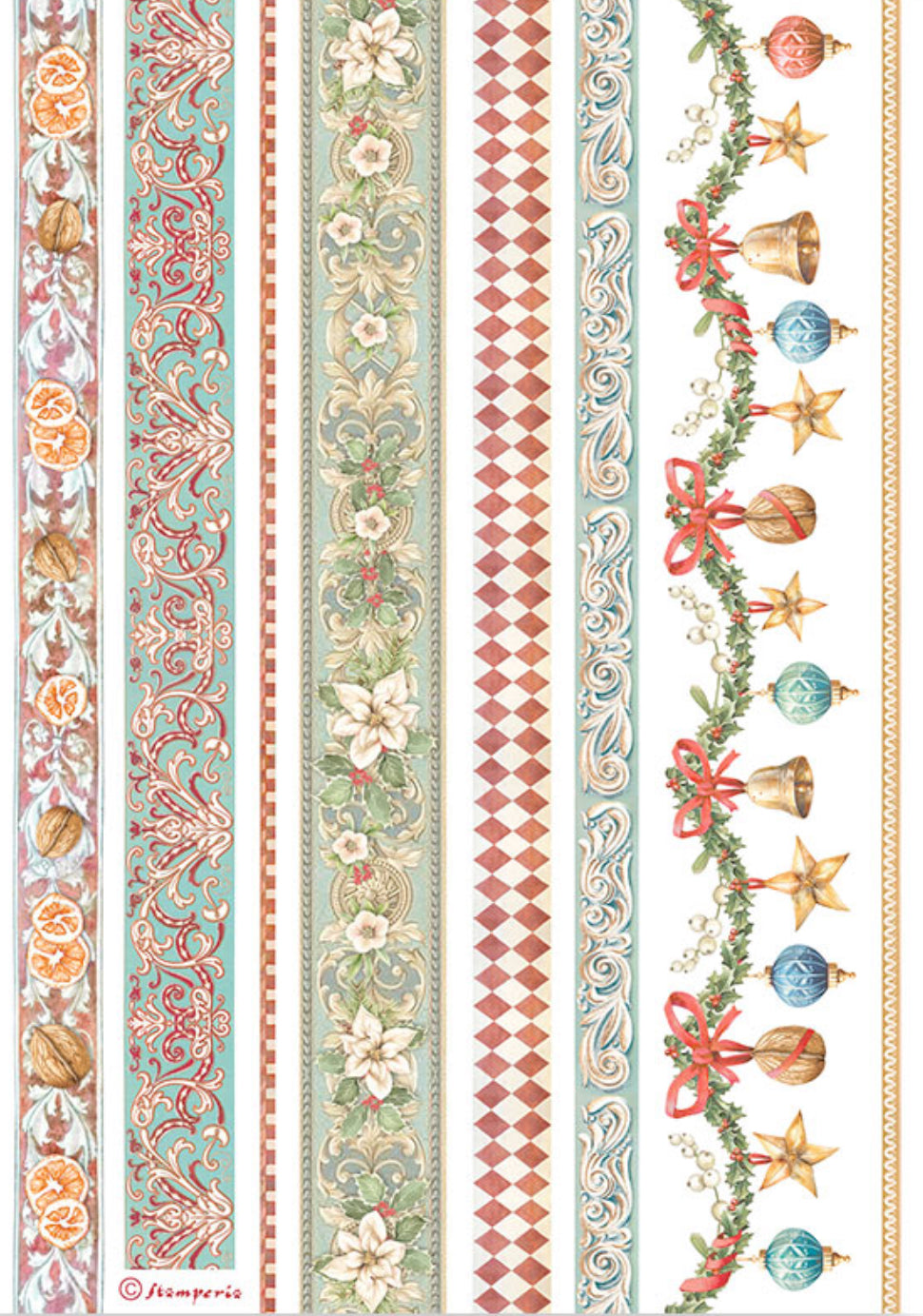 Stamperia The Nutcracker Washi Pad (8 Sheets)