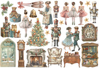 Stamperia The Nutcracker Adhesive Ephemera