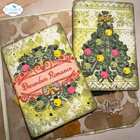 Elizabeth Craft Designs December Romance Die & Stamp Set