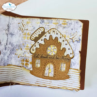 Elizabeth Craft Designs Gingerbread House Metal Die Set