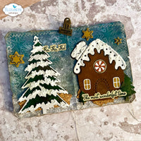 Elizabeth Craft Designs Gingerbread House Metal Die Set