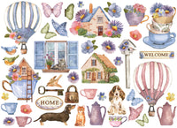 Stamperia Create Happiness Welcome Home Die Cuts