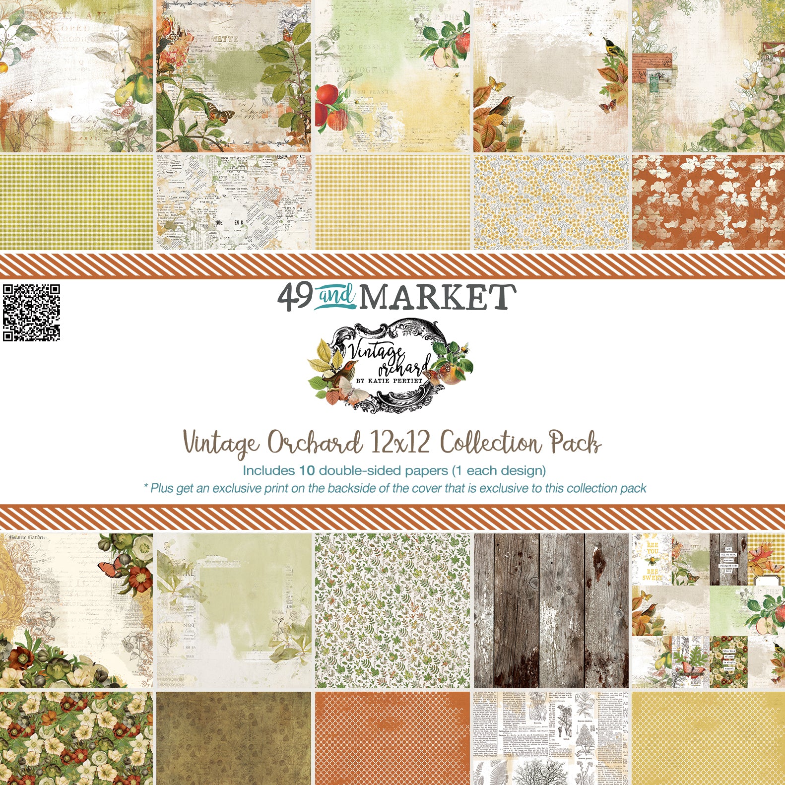 49 & Market Vintage Orchard 12x12 Collection Pack