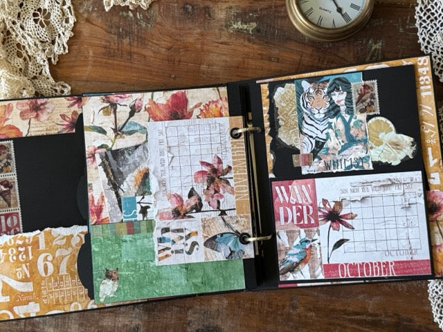 Graphic 45 Journaling Through Time - Art Journal Album 2026 Kit 1