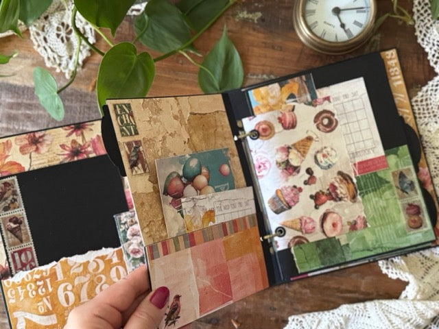 Graphic 45 Journaling Through Time - Art Journal Album 2026 Kit 1