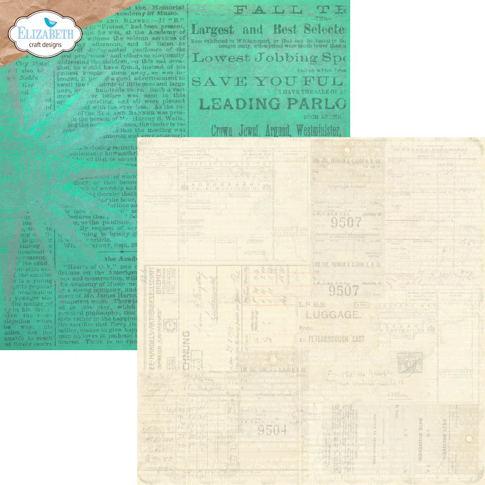 Elizabeth Craft Designs La Dolce Vita 12” x 12” Paper Pack