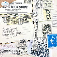 Elizabeth Craft Designs The Bookstore Die & Stamp Set