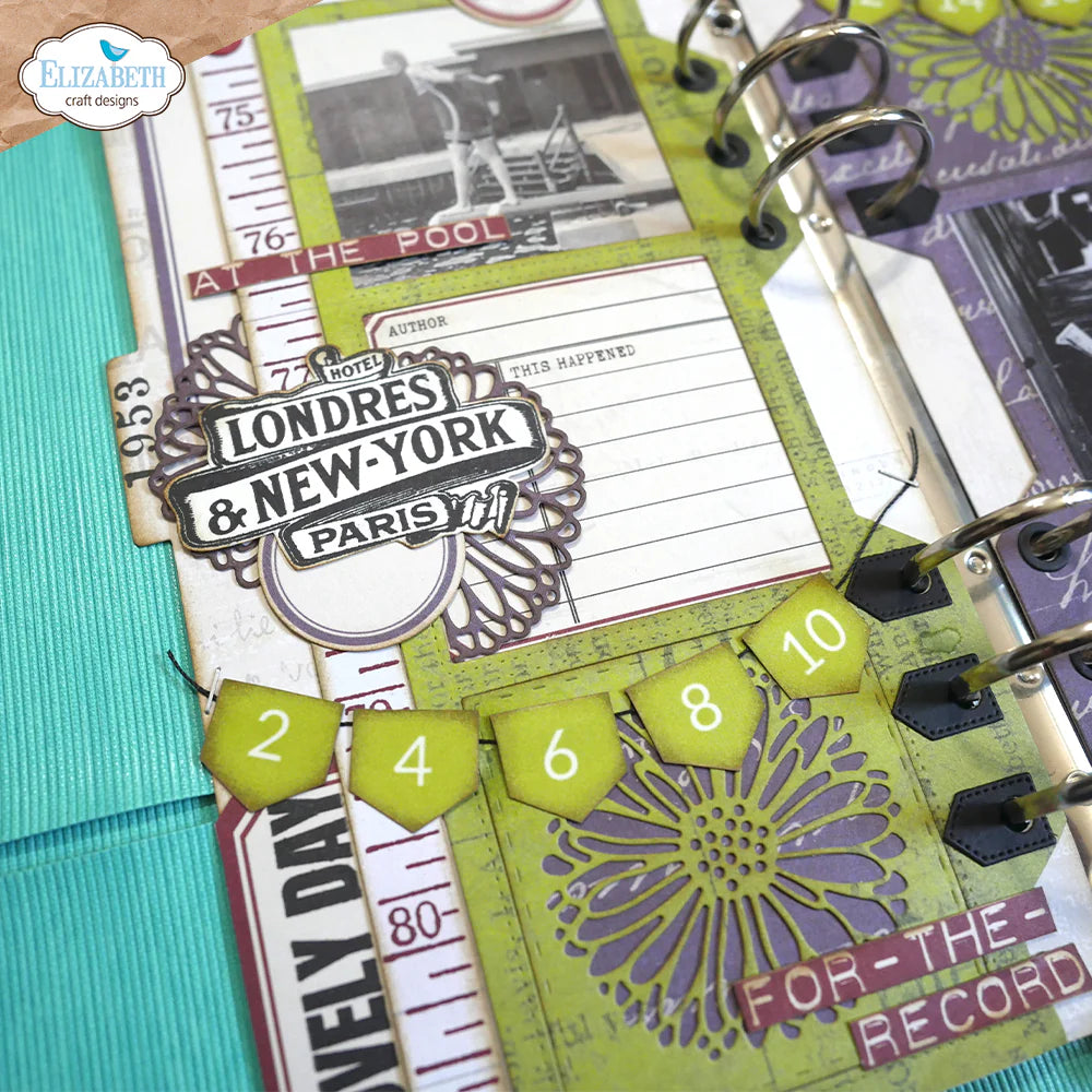 Elizabeth Craft Designs Travels 2 Stamp Set