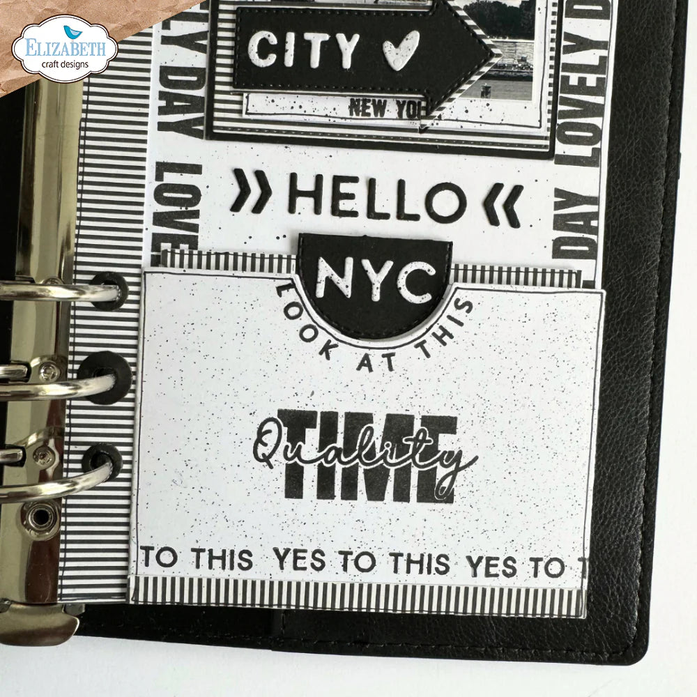 Elizabeth Craft Designs Travels 2 Stamp Set