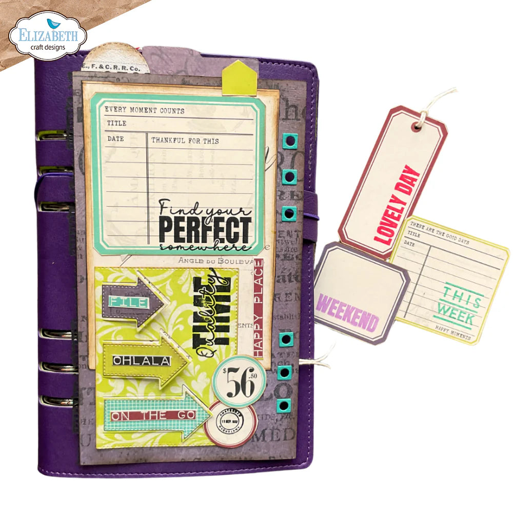 Elizabeth Craft Designs Travels 2 Stamp Set