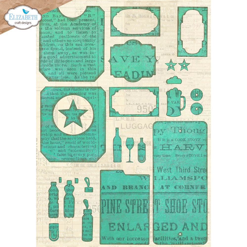 Elizabeth Craft Designs The Pockets 1 Metal Die Set