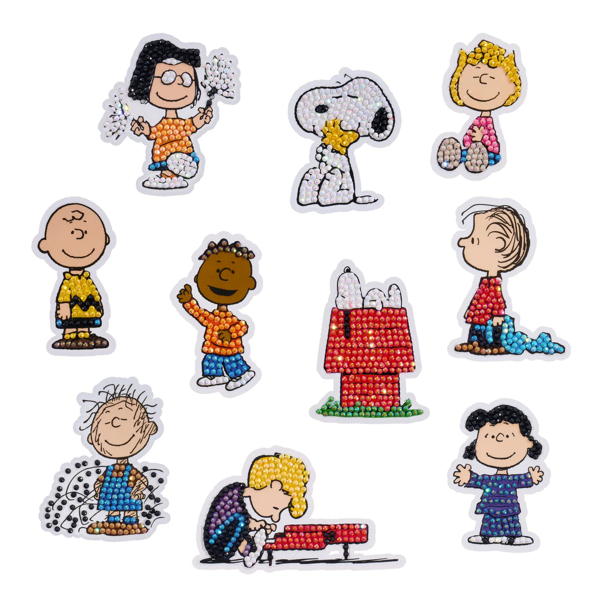 Diamond Art Club Peanuts™ Diamond Painting Stickers (10 pack)